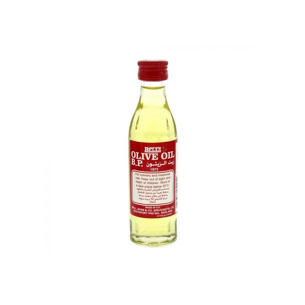 Bell's Healthcare Bell's Olive Oil - Nourishing Olive Oil For Skin Care And Hair Treatment (70Ml)