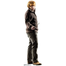 Star Cutouts Ltd SC1963 From the Official Harry Potter Books Mini Cardboard Cutout of Ron Weasley 92 cm Tall