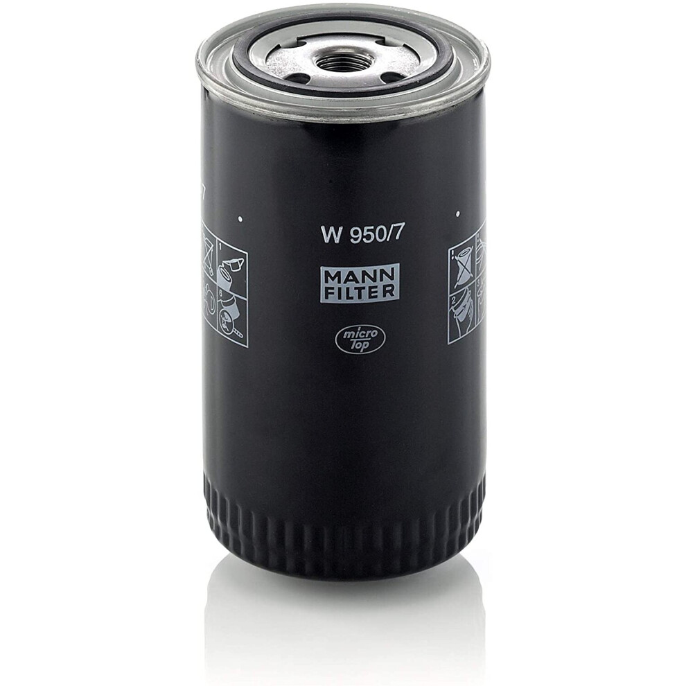 Original Mann-Filter Oil Filter W 950/7 Â For Transporters Trucks And Utility Vehicles 7893390600218