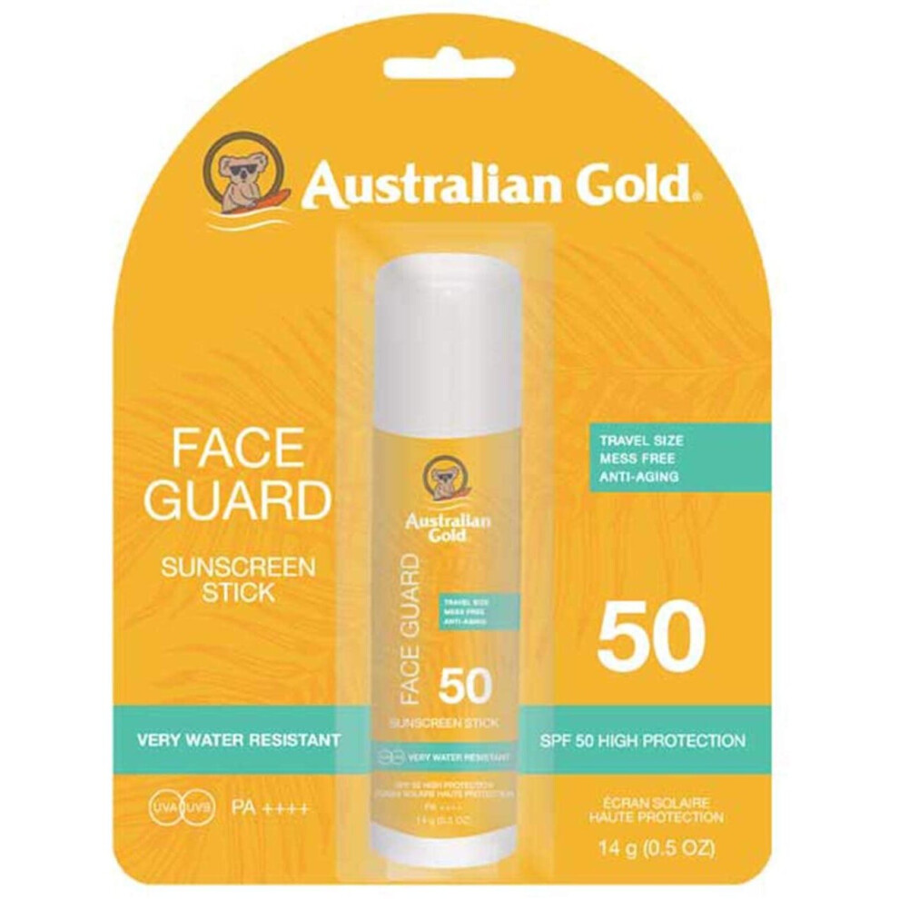 Australian Gold, SPF 50 Face Guard Stick 14g