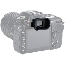 PROfezzion Extended-Type Soft Silicone Eyepiece for Nikon D7000 Series, D5000 Series, D3000 Series D750, D610 D600 etc. Camera Replaces Nikon DK-20