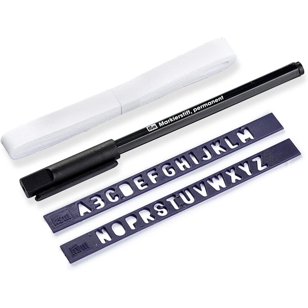 Prym Laundry Marking Set, 3 Mtr, Iron-On Tape