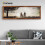 (12x5 Inch) Panoramic Size Rustic Oak Picture Frame Wall Art Frames Flat Wooden Effect Poster Frame 6