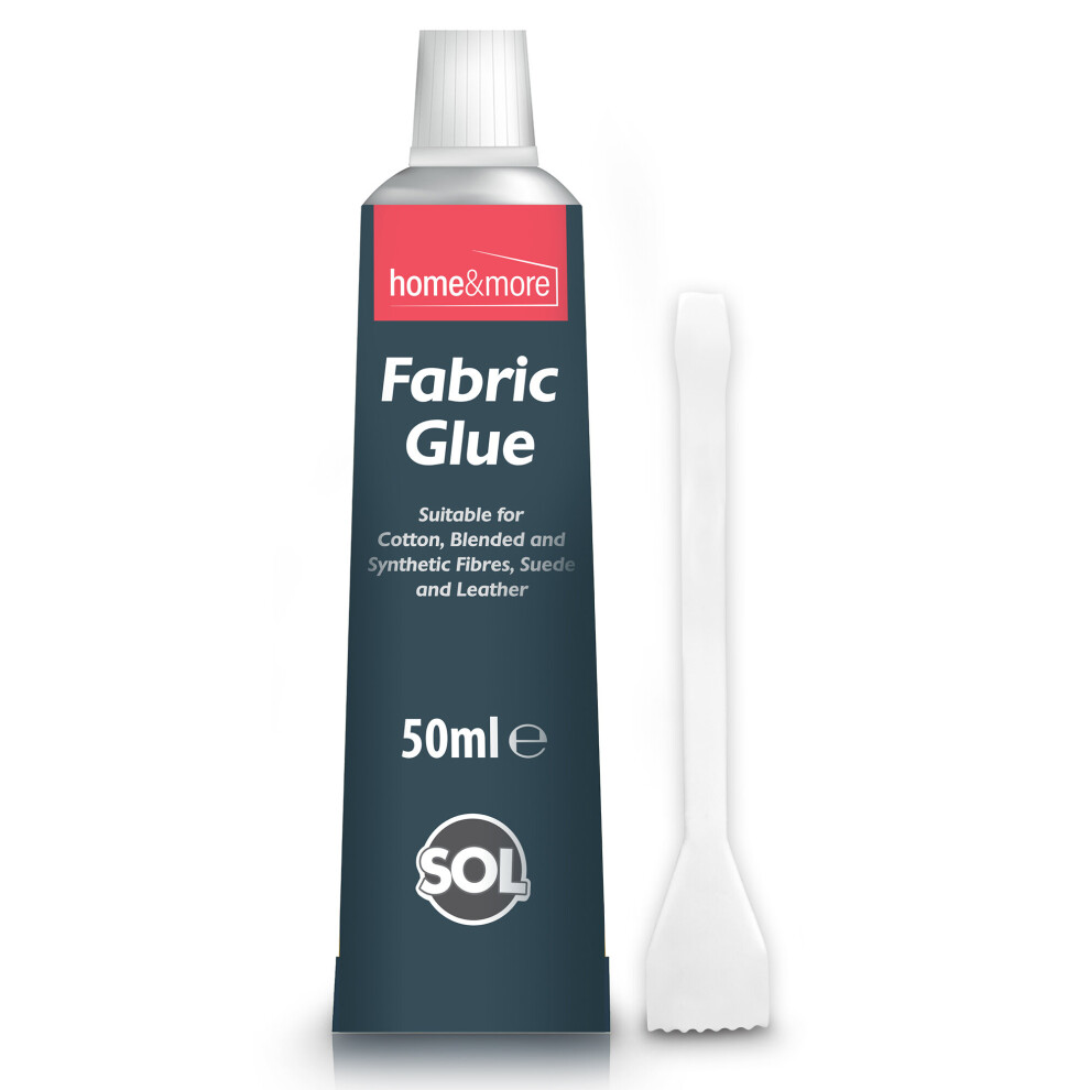 (1 Pack) 50ml Fabric Glue Extra Strong  with Glue Spreader