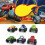 6Pcs Blaze και το Monster Trucks Kit Μηχανές παιχνίδι Racer Αυτοκίνητα Παιδικό σετ 1