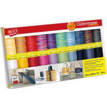 Gutermann Deco Stitch Thread Set 70m x 20 reels, Multicoloured, One Size