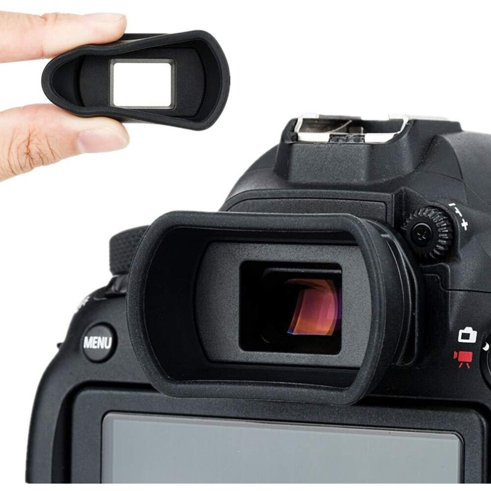 Kiwifotos Eyecup Eyepiece For Canon Eos 800D 90D 80D 77D 6D Mark Ii 6D 5D Mark Ii 5D 70D 60D 60Da 760D 750D 700D 650D 550D 500D 100D 1500D 1300D 1200D 6941586603800