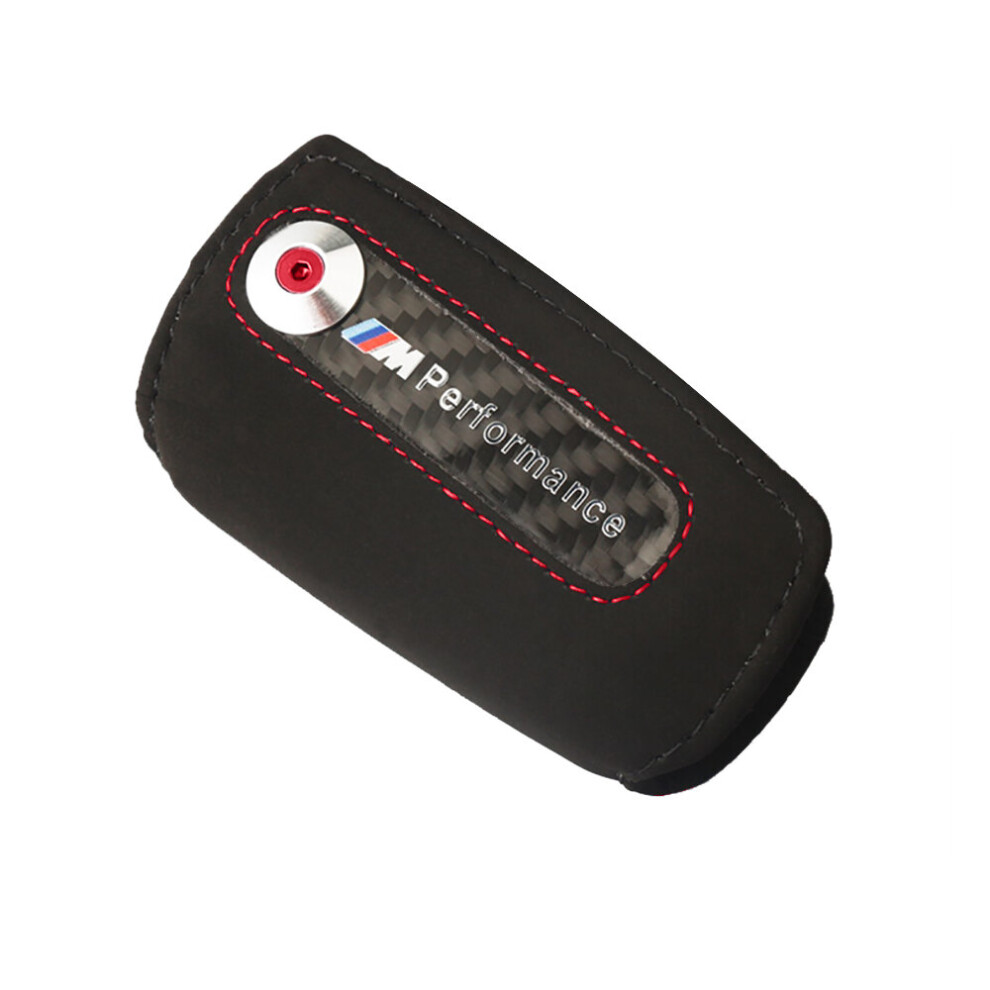 ( A) Bmw M Performance Key Case Key Holder Fob Cover Black 767665194818