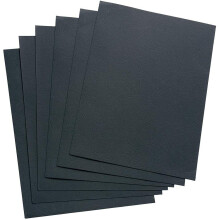 5 Star Leathergrain Covers Black [Pack 100]