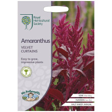 Mr.Fothergill's RHS Grow Your Own Amaranthus Velvet Curtains Seeds Pkt
