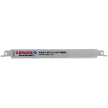 LENOX Reciprocating Saw Blade, Double-Tang, Diamond Grit, 9-Inch (1766338)
