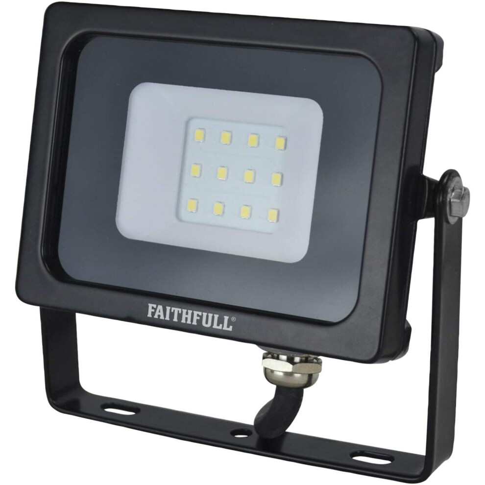 Faithfull FPPSLWM10 Wall Light, 240 V, Black, 1