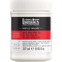 Reeves Liquitex Matte Super Heavy Gel Medium-8Oz
