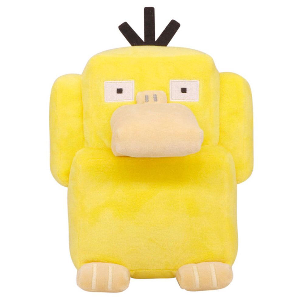 (Psyduck) Pokemon Plush Toy Eevee Solf Doll Characters Stuffed Teddy Pikachu Squirtle Bulbasaur Psyduck Jigglypuff