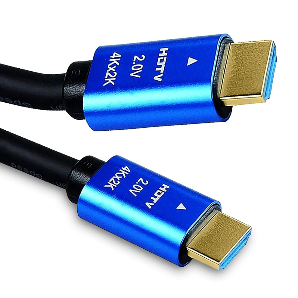 PREMIUM ULTRAHD HDMI CABLE HIGH SPEED 4K 2160p 3D/PS4/PS5/Xbox LEAD 0.5m/1m/2m/3m/4m/5m/10m (4)