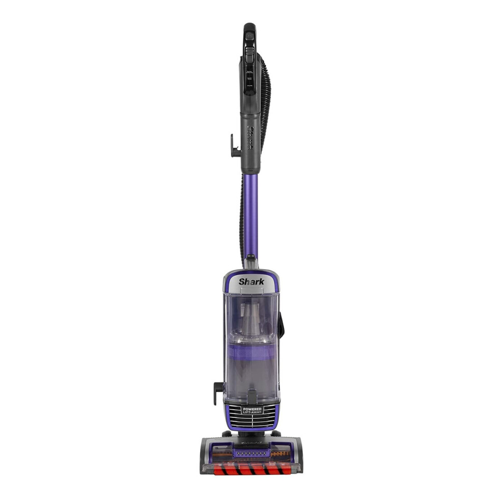 Shark Upright Vacuum Cleaner [NZ850UK] with Powered Lift-Away, Anti Hair Wrap, DuoClean, Purple Upright Vacuum, More Suction Power