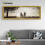 (100x40CM) Panoramic Size Gold Picture Frame Wall Art Frames Flat Wooden Effect Poster Frame 5