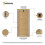 (100x40CM) Panoramic Size Gold Picture Frame Wall Art Frames Flat Wooden Effect Poster Frame 7