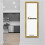 (100x40CM) Panoramic Size Gold Picture Frame Wall Art Frames Flat Wooden Effect Poster Frame 6