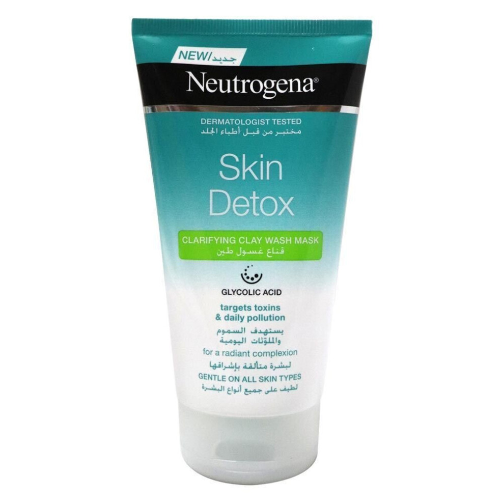 Neutrogena Skin Detox Clarifying Clay Wash Mask 150 mL