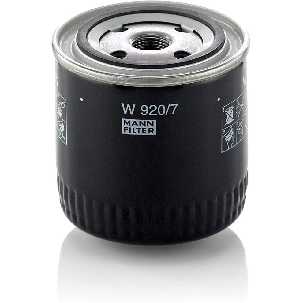 Original Mann-Filter Oil Filter W 920/7 Â Transmission Filter Â For Passenger Cars And Utility Vehicles 4011558709808