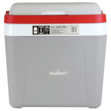 Koolatron Ultra Kool Ice Chest Cooler with Carry Handle - Grey