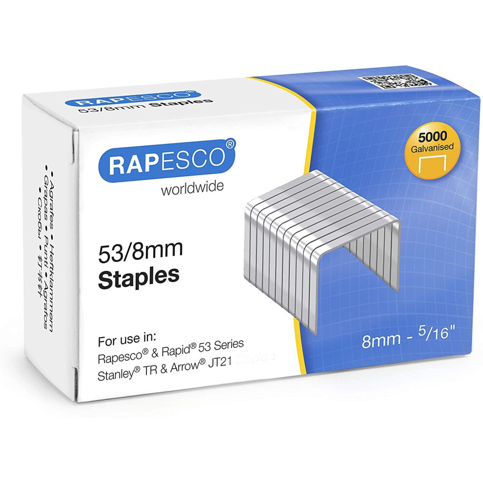 Rapesco 53/8mm Staples (5000 Pack) - Image 5