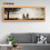 (15x5 Inch) Panoramic Size Beech Picture Frame Wall Art Frames Flat Wooden Effect Poster Frame 5