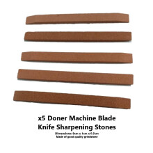 EASYCUT Doner Kebab Machine Blade Slicer Knife Sharpening Stones x 5pc