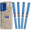 Pilot Pilot V5 Liquid Ink Rollerball 0.5mm Tip - Blue, Pack of 4 1