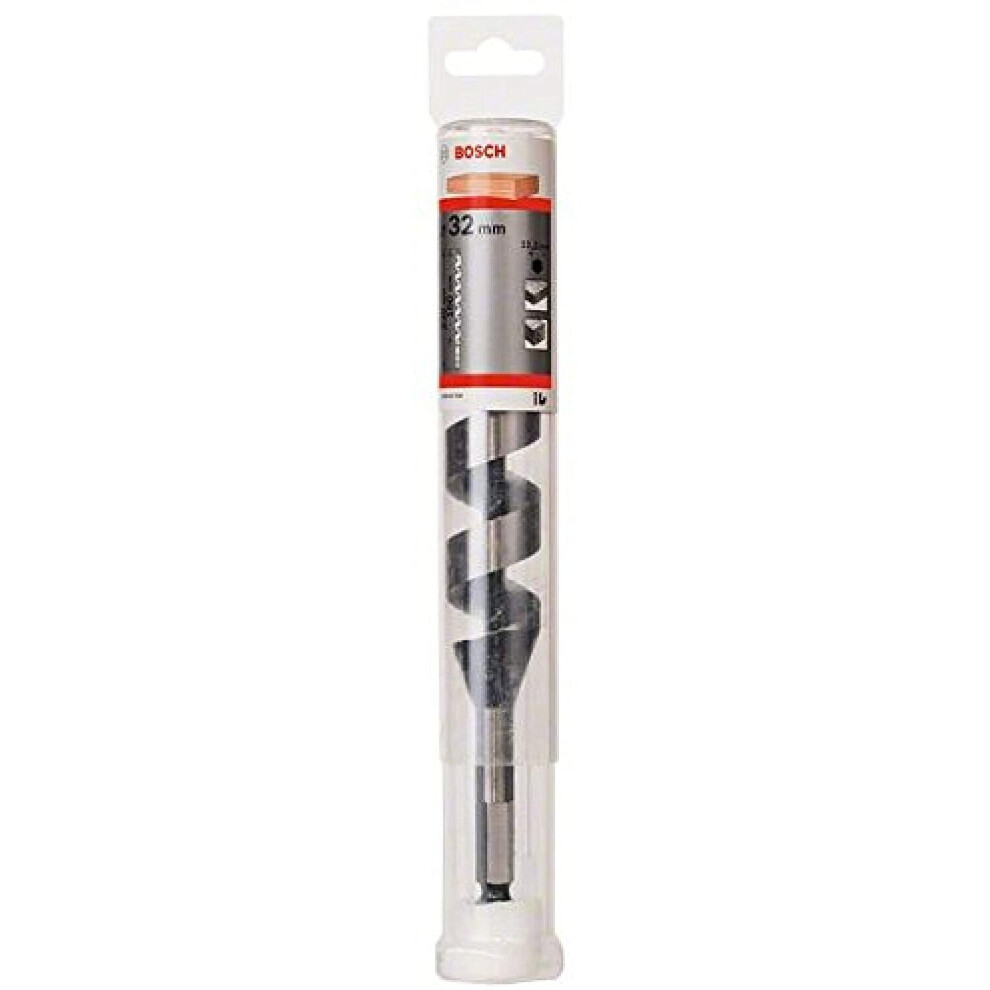 Bosch 2608597639 Auger Drill Bit With Hex Shank, 32Mm X 160Mm X 235Mm, Silver