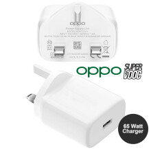 Original Oppo SuperVooc 65W Adapter UK Charger VCA7GAYH Plug Head Only