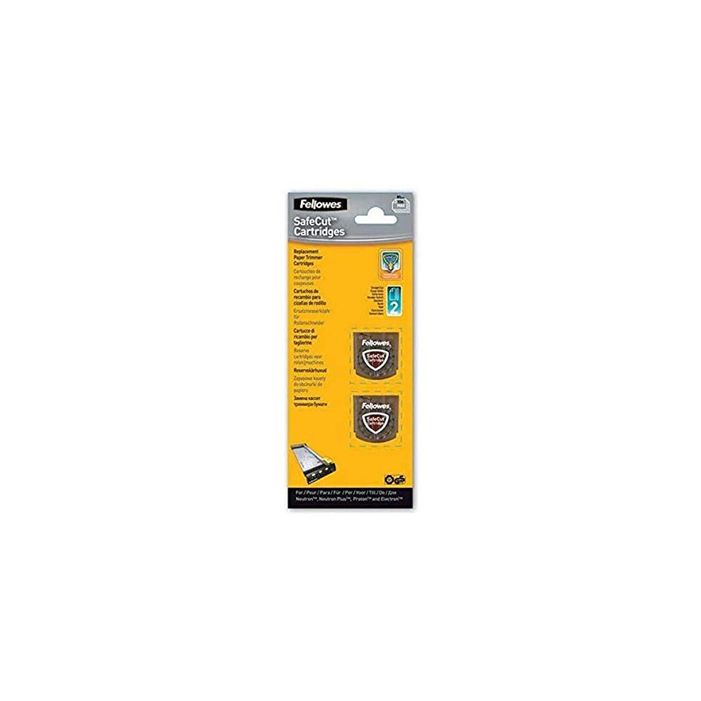 Fellowes Safecut Replacement Blades - Straight (Pack of 2)