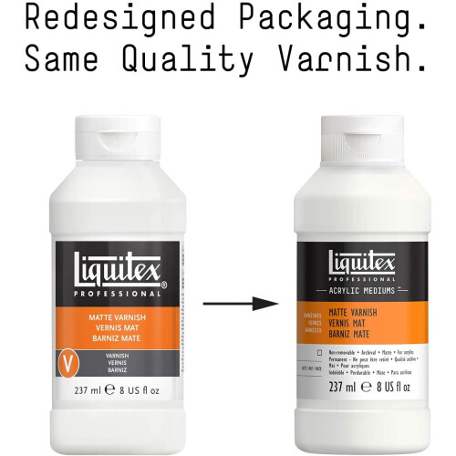 Liquitex Professional Matte Varnish, 237 ml 1