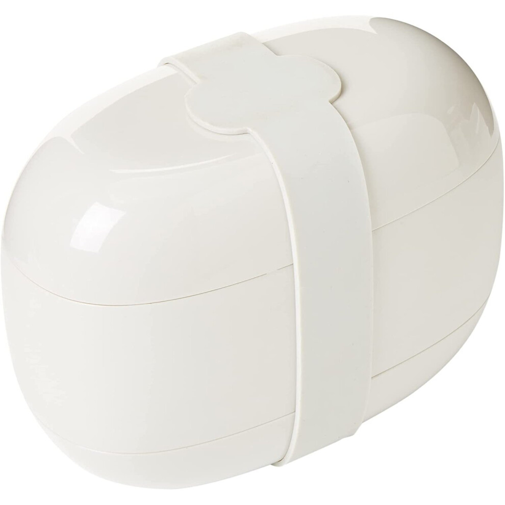 Alessi Food À Porter Sa02 G – Three-Part Sandwich Box, Thermoplastic Plastic, Grey