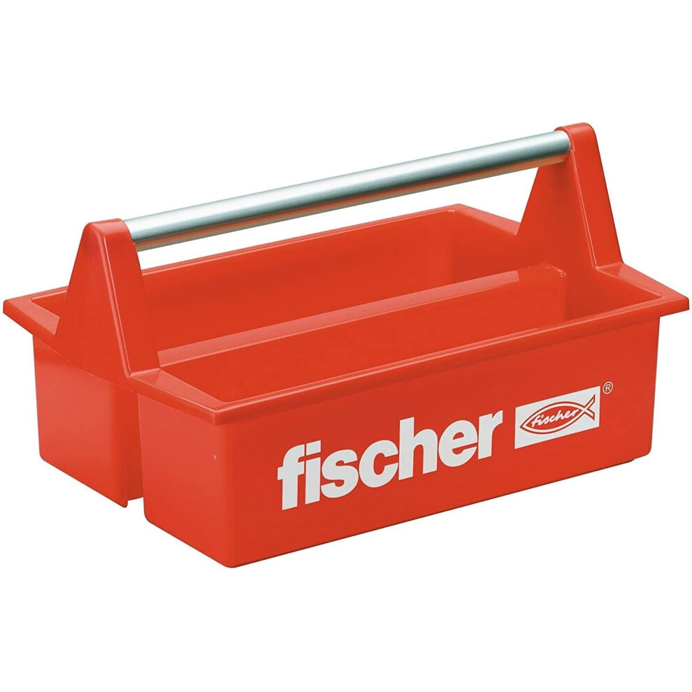 Fischer Tool Box Plastic Red