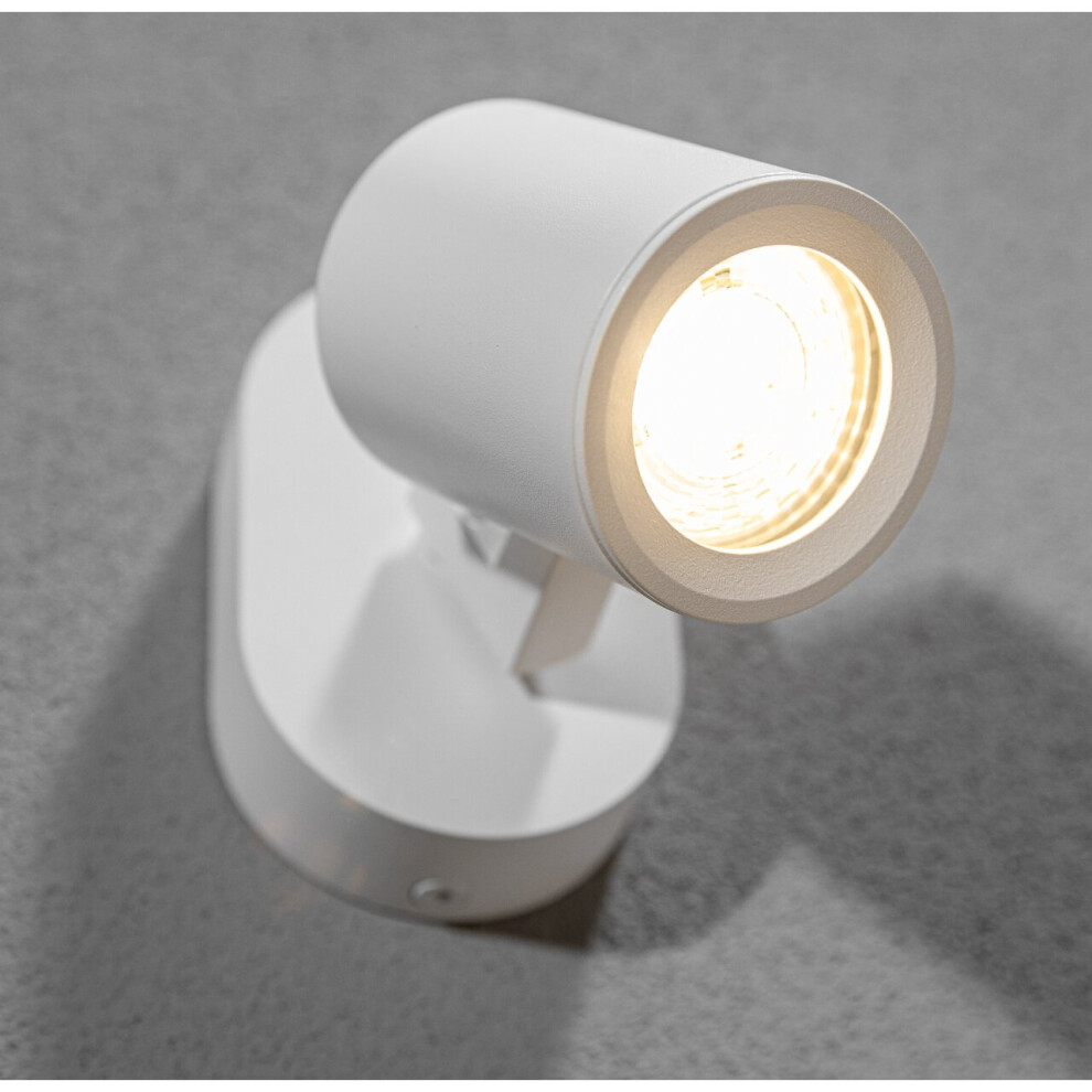 Cgc Lighting White Cgc Modern Single Cylinder Spotlight
