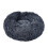 Bunty (Small, Grey) Plush Donut Dog Bed Anti Anxiety Calming Pet Bed 1