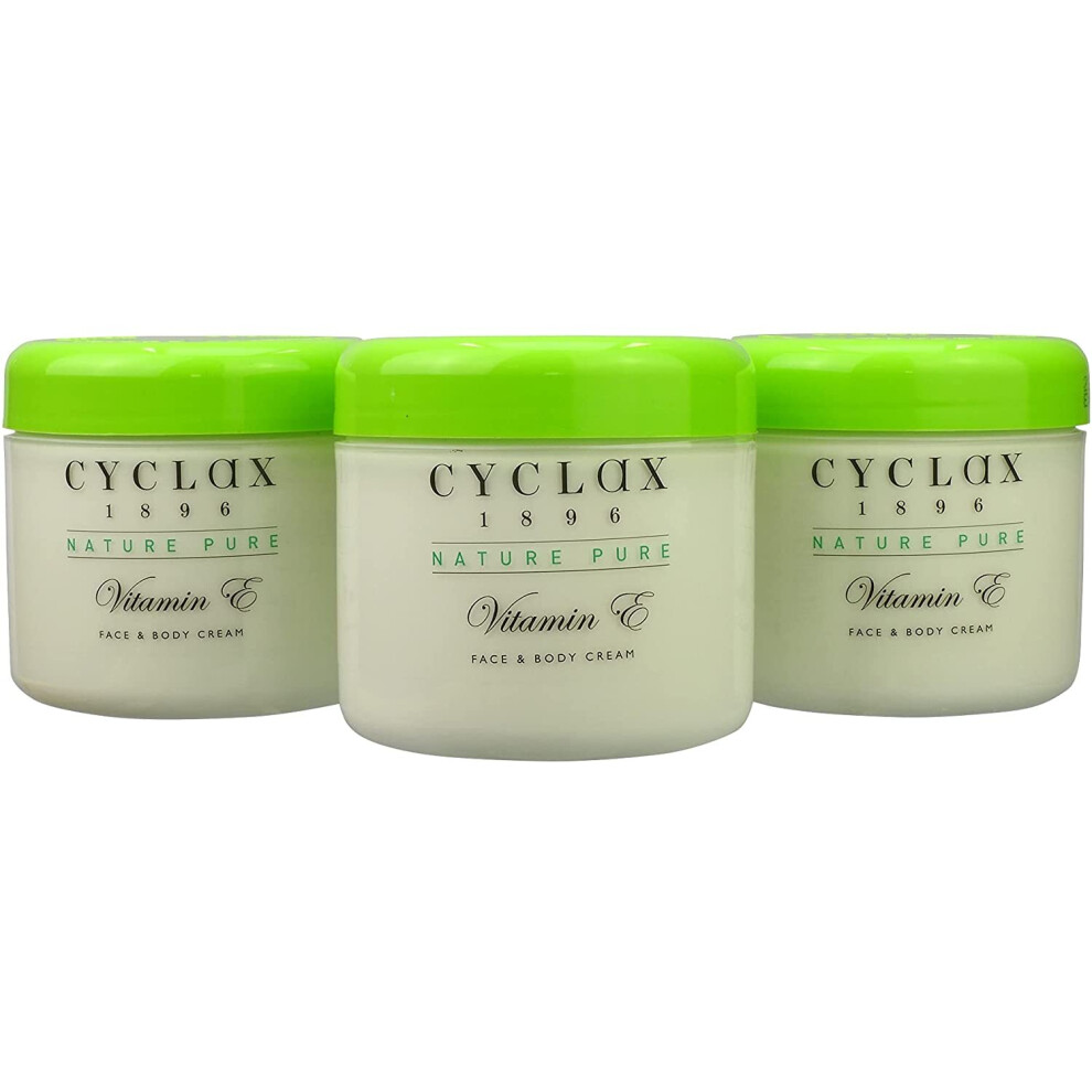 Cyclax Nature Pure Vitamin E Face & Body Cream 300Ml (Pack Of 3)