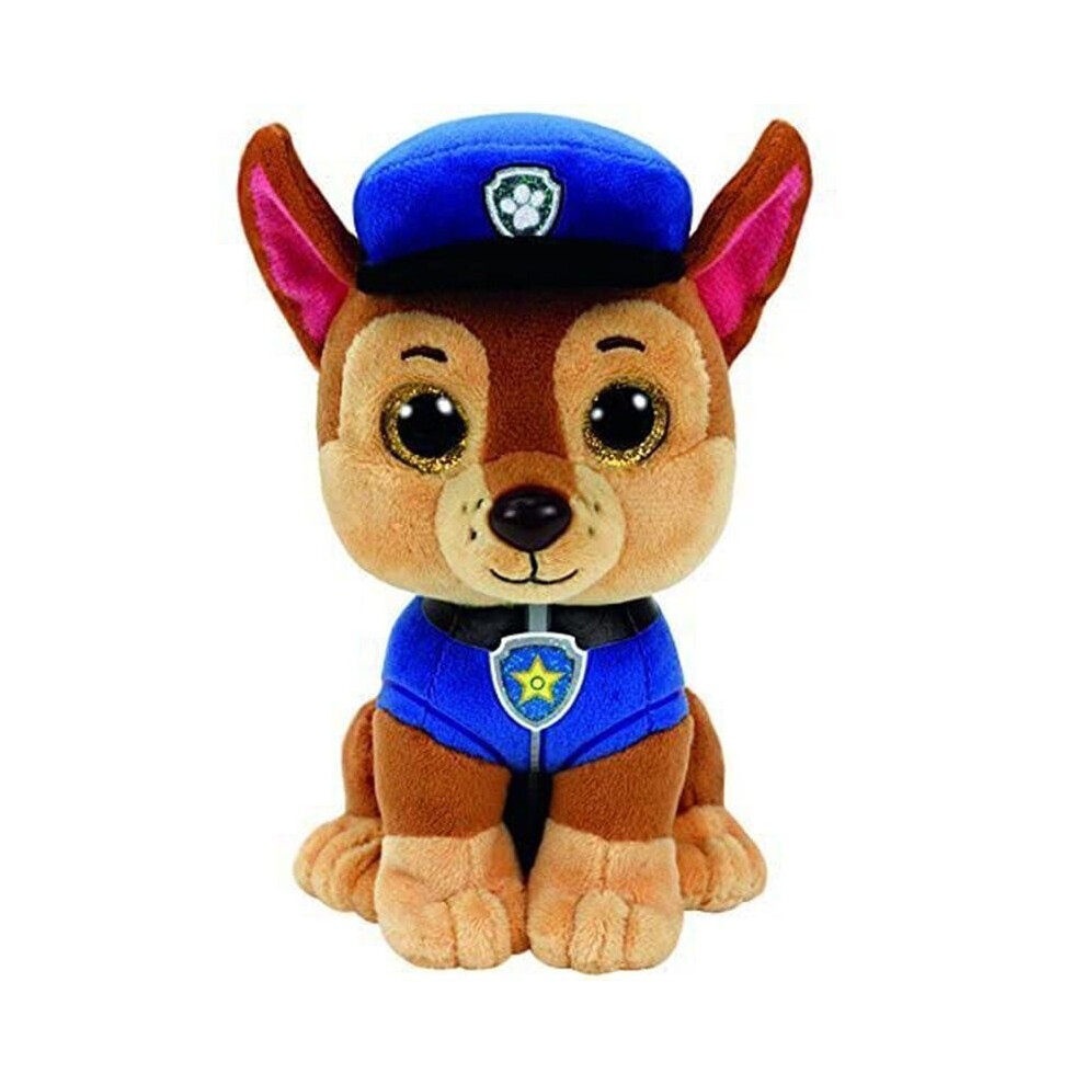 (Chase) 15cm Paw Patrol Dog Plush Toy Figure Stuffed Doll Kids Gift-image-OPC-P8WNNW7-NEW