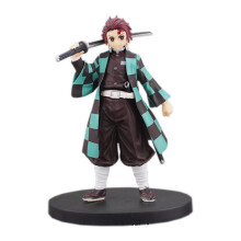 (Tanjiro) Demon Slayer Action Figure Characters Toy Decorations Doll Desktop Ornaments Gifts