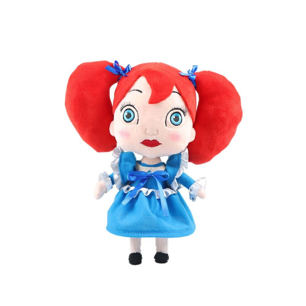25cm Poppy Playtime Huggy Wuggy Girl Plush Toy Stuffed Doll Kids Gifts