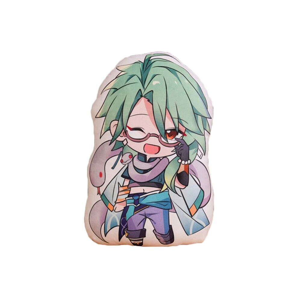 (Baizhu) 45cm Genshin Impact Plush Toy Pillow Stuffed Doll