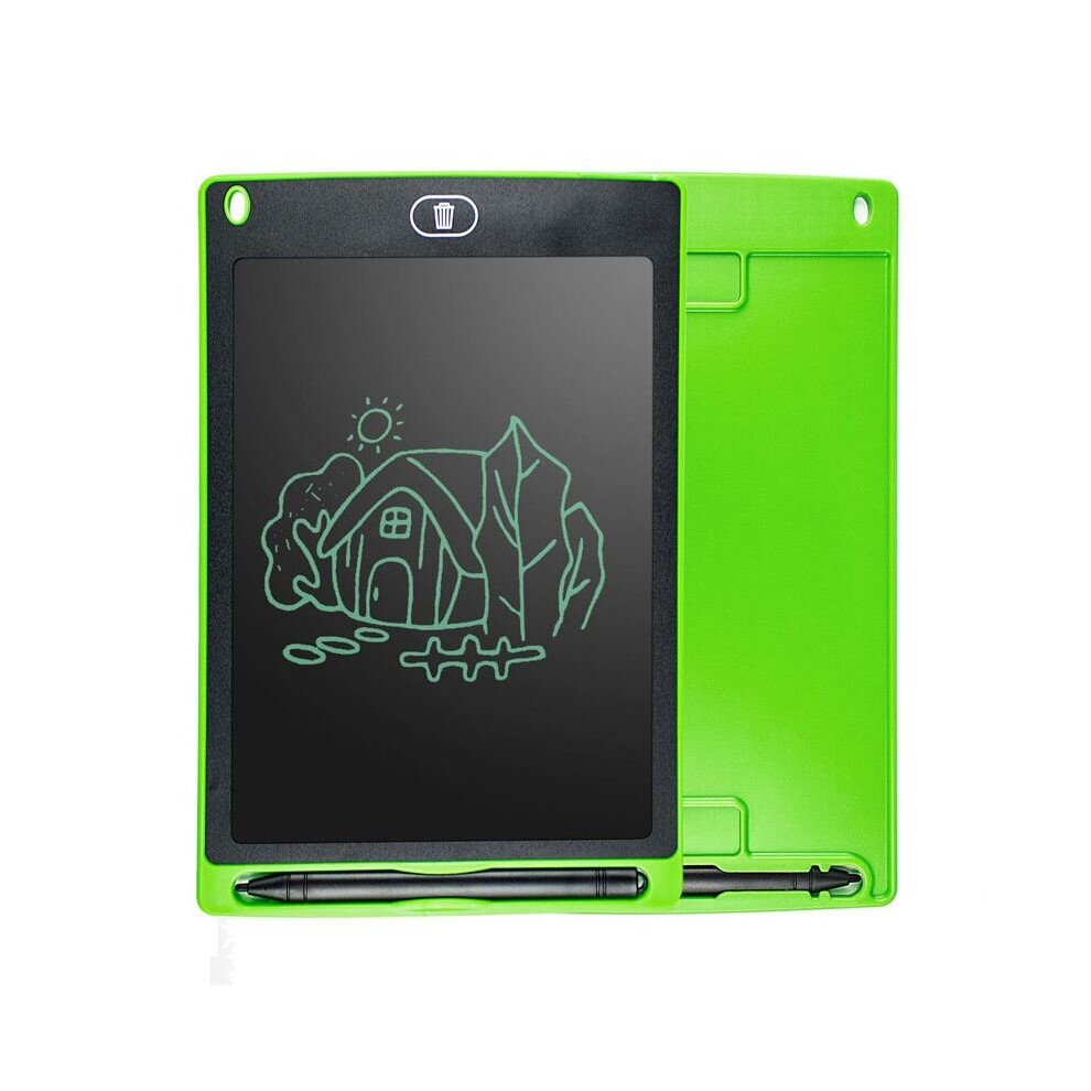 (Green) 8.5'' Digital Lcd Writing Drawing Tablet Pad Graphic Boards Kids Notepad Green 695979340037