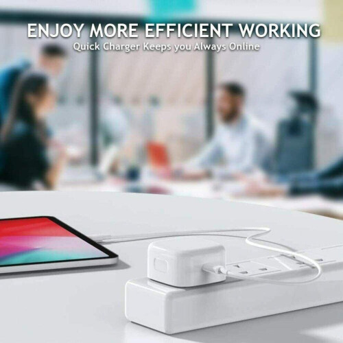 18W USB-C Fast PD Charger Plug With Cable For iPhone 13 ,12 Pro, 11 2