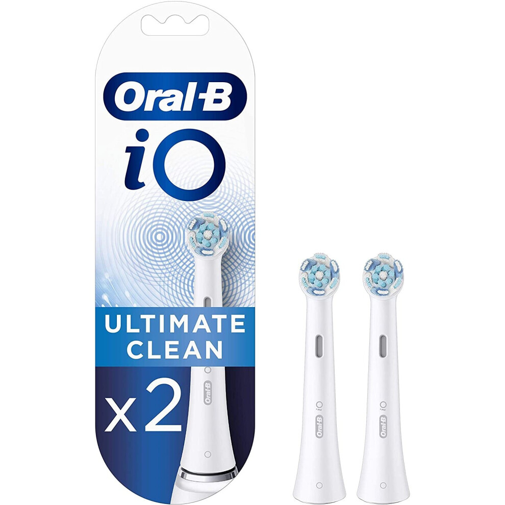 Oral-B Io Ultimate Clean Brush Heads Set Of 2 White
