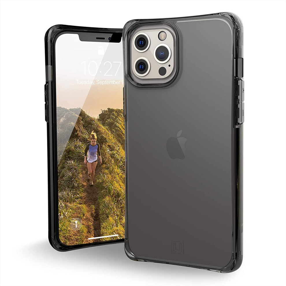 Urban Armor Gear By Uag Iphone 12 Pro Max 5G - (6.7 Inch) Case Mouve Rugged Lightweight Slim Shockproof Transparent Protective Phone Cover, Matte Ash 812451037432