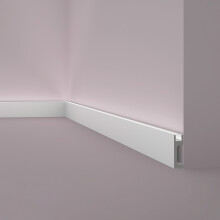 NMC IL10 WALLSTYL Skirting Decorative moulding for indirect lighting 2 m