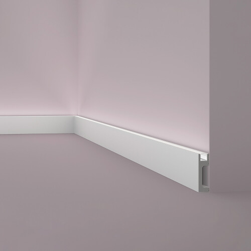 NMC IL10 WALLSTYL Skirting Decorative moulding for indirect lighting 2 m