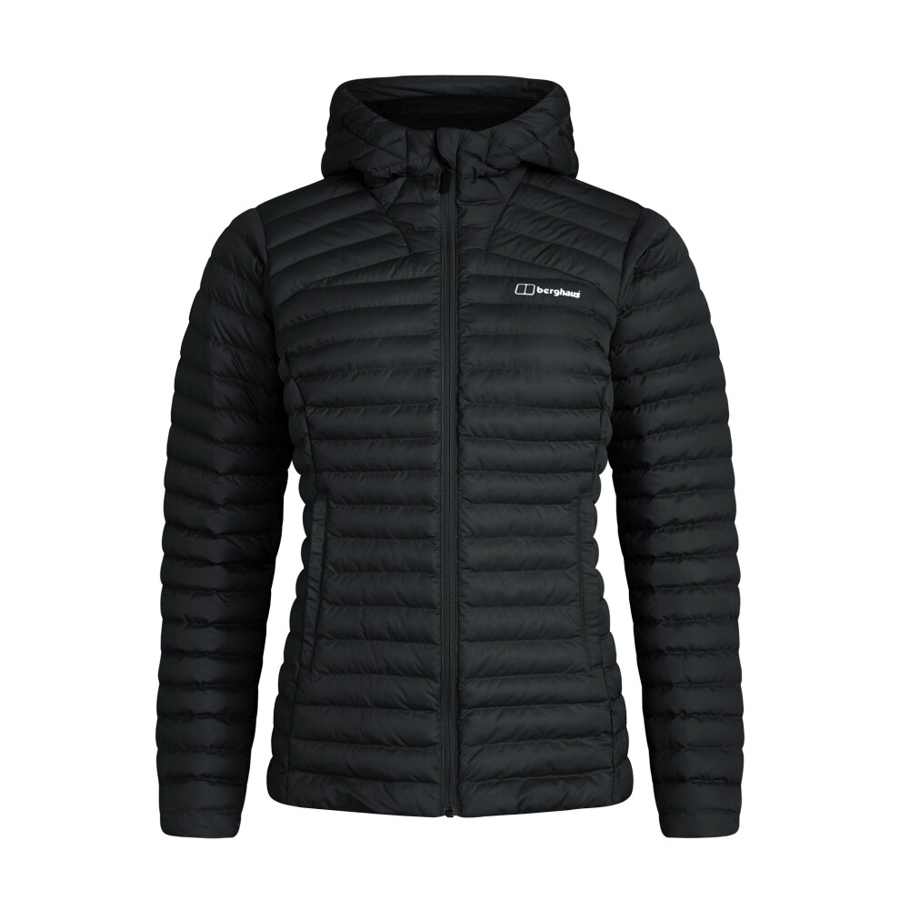 (Black, 12) Berghaus Nula Micro Insulated Synthetic Womens Ladies Jacket Coat Black